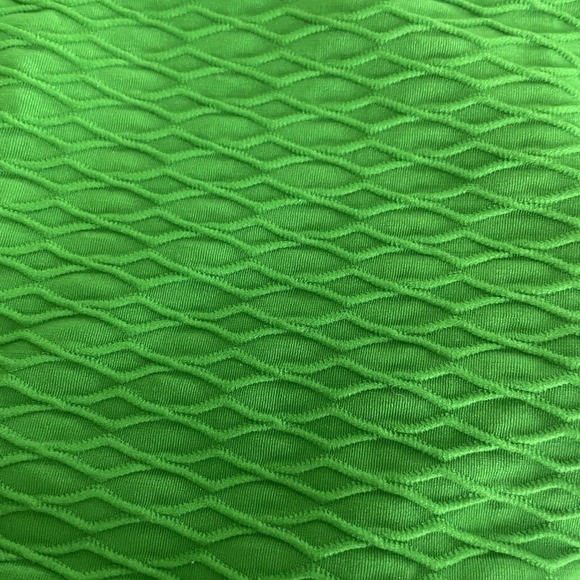 Victorias Secret Swim Brazilian Bikini Bottom  Cheeky Fishnet Green Women Small - Picture 5 of 5